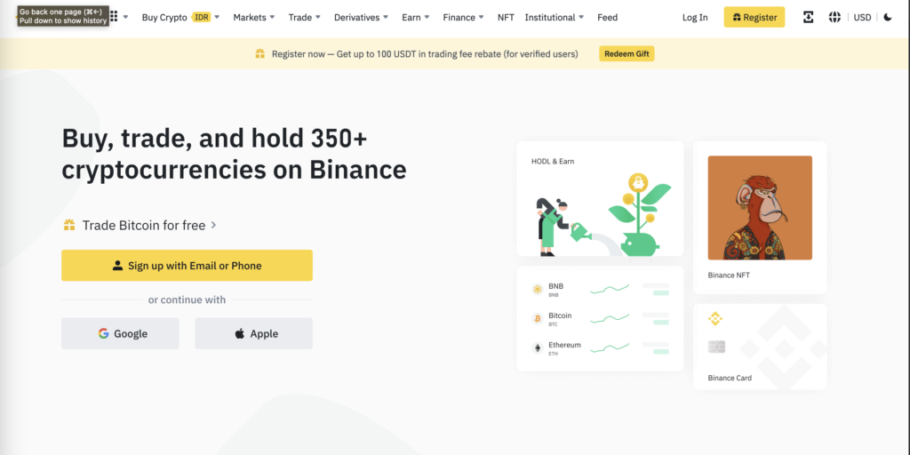 Binance.US, a top choice among the best cryptocurrency exchanges for US traders