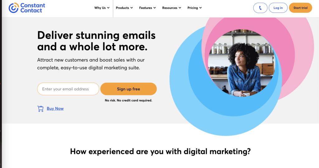 Constant Contact, one of the best email marketing platforms for growing businesses