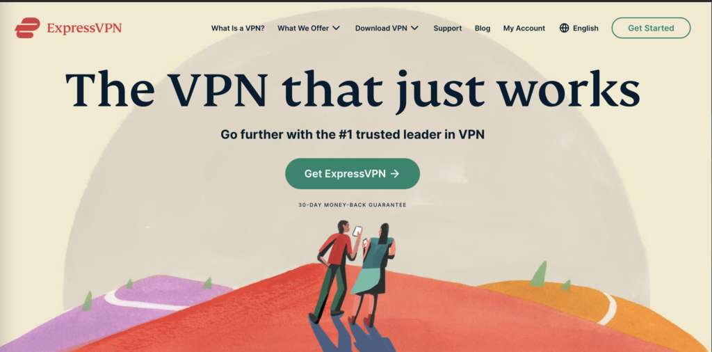 ExpressVPN logo - A leading provider in the best VPN services